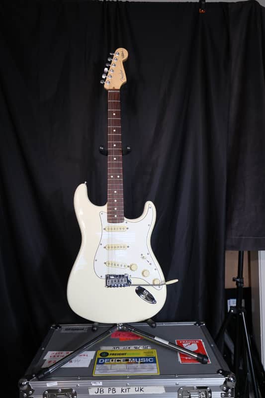 Fender Jeff Beck Artist Series Stratocaster with Hot Noiseless Pickups 2023 - Olympic White