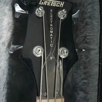 Gretsch G5442BDC Electromatic Hollow Body Short Scale Bass 2013 - Present - Transparent Red image 3