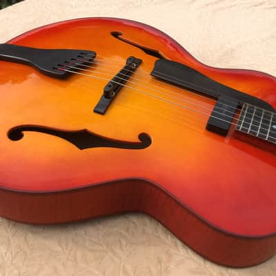 Left Handed Walsh 17" Archtop  Sienna Burst image 10