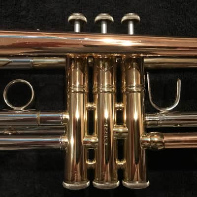 Bach GH65 Stradivarius Bb Trumpet 1994 - Gold lacquer image 9
