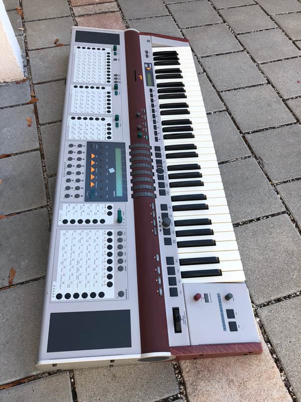 Hohner ADAM 1994 Grey Vintage Keyboard Synthesizer by Waldorf Germany super RARE image 1