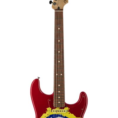 Fender 30th Anniversary Screamadelica Stratocaster Electric Guitar, PF FB, Custom Graphic, MX2154XXXX image 6