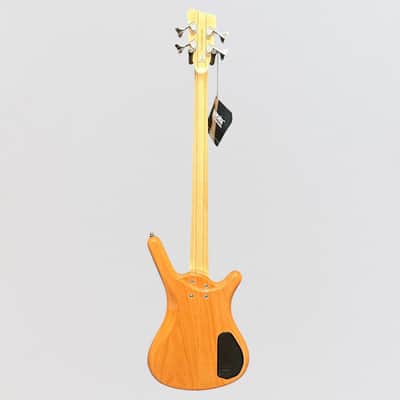 Warwick RockBass Corvette Premium 4-String Left Handed Electric Bass Guitar - Natural image 11