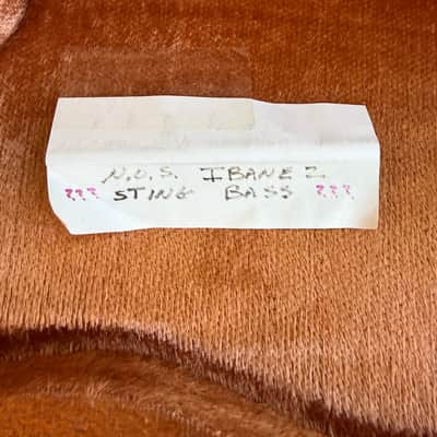 Vintage Ibanez Sting Bass OHSC Hardshell Case image 3