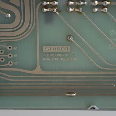 Studer 089 - monitor selector - 1.090.082 image 4