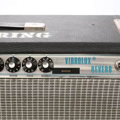 Dumble Modified Fender Vibrolux Reverb 2x10" Tube Combo Amplifier #54481 image 3