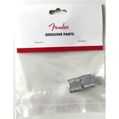 2 Fender Telecaster/Precision bass Knobs chrome 099-1366-000 image 2