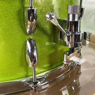 Click Icon - 6pc Maple Drum Set Shell Pack Lemon-Lime Misty Sparkle Wrap image 14