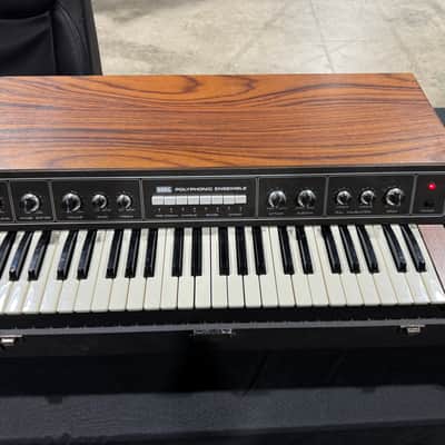 Korg Poly Ensemble P 60-Key Polyphonic Orchestral Synthesizer 1970s - Black image 1