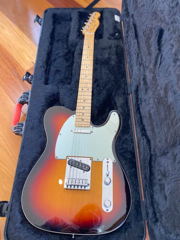 Fender Telecaster 2013 - AM DLX TELE MN 3TSB image 1