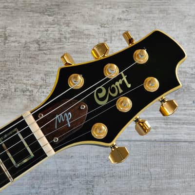 Cort MMP-2 Masterpiece Custom Shop Double Cutaway (Flame Brown Sunburst) image 2