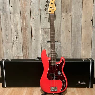 NEW Fender Limited Edition Vintera II Road Worn '60s Precision Bass - Fiesta Red, In Stock and Ships Fast With A Pro Set Up! image 16