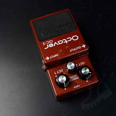 Boss OC-2 Octaver (Black Label) 1982 - 1984 - Brown image 3
