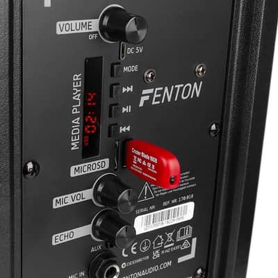 Fenton Ft8 Led Mk2 Port.System 8″ Bt Micro image 6