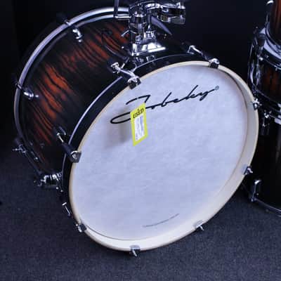 Jobeky Compact Pro 6 Piece Drum Set - Bubinga Fade image 2