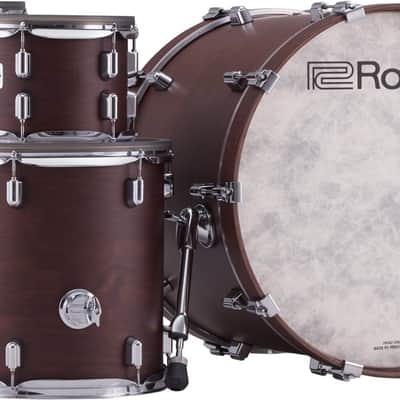 Roland VAD716 Acoustic Design Series Electronic V-Drum Kit - Satin Ebony image 2