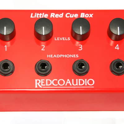 Redco Little Red Cue Box 4-channel Headphone Distribution w/ Volume Controls image 7