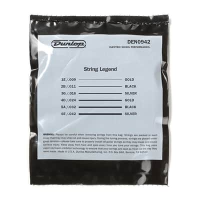 Jim Dunlop Nickel Wound Electric Guitar Strings (.009 - .042) image 3