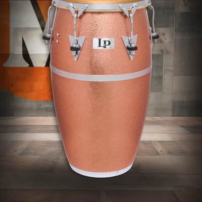 Latin Percussion LP Martin Cohen Traditional 12-1/2" Fiberglass Tumba - Champagne Sparkle (Limited Edition) (LP252-1MC) image 1