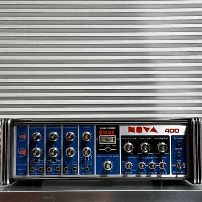 Evans Sound Creator Nova 400 Tape Delay 1970s - Silver / Blue image 1