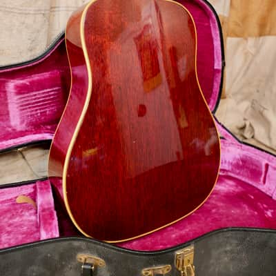 Gibson Hummingbird 1968 - Cherry Sunburst image 12