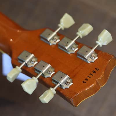 2000 Gibson Custom Shop R7 Les Paul Standard Tom Murphy Aged Electric Guitar Antique Gold + OHSC image 20