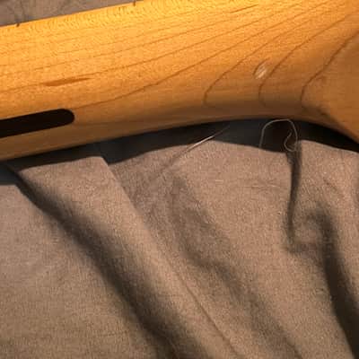 Vintage 1989 Squier ii one piece maple neck image 10