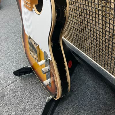 Fender 9231015519 Wildwood WW10 59 Esquire 2023 - Heavy Relic Sunburst image 7