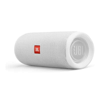 JBL Flip 5 Portable Waterproof Bluetooth Speaker (White) image 2