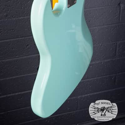 Fender Japan JB62-US Jazz Bass Sonic Blue – US Pickups Flame Maple Neck CIJ image 9