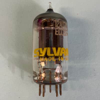 1960s Sylvania 12AU7A ECC82 Vintage Made In USA Preamp Tube! T107 image 4