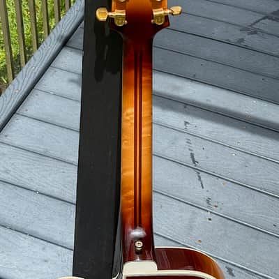 William Barker 17" Acoustic Arch Top 1977 - stunning untouched original 1 of 120 ever all w/a Factory DeArmond ! image 11