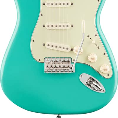 Fender Vintera III Early '60s Stratocaster Electric Guitar, Rosewood Fingerboard, Seafoam Green w/ Gig Bag image 1