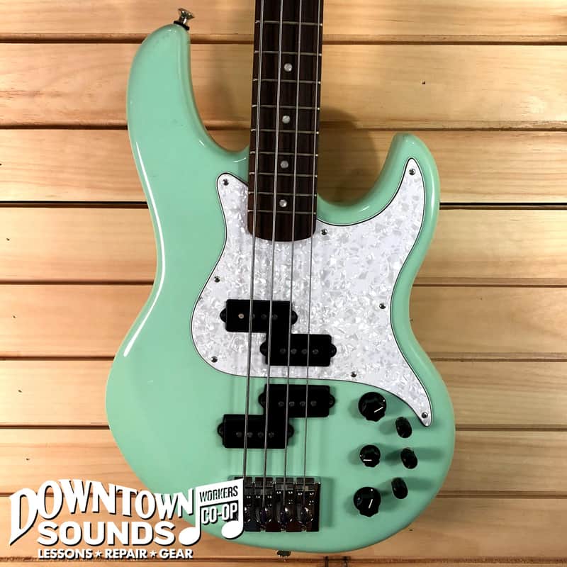Alien Audio Constellation Bass, Surf Green, with Road Case image 1