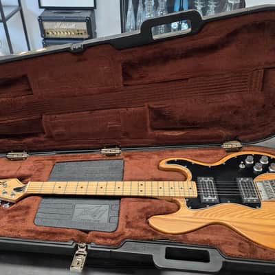 1983 Peavey T-60 Made in USA T60 Natural Ash with Original Hard Case! Coil Split Phase Switching Humbuckers - Epic American Vintage 80s 1980's electric guitar image 2