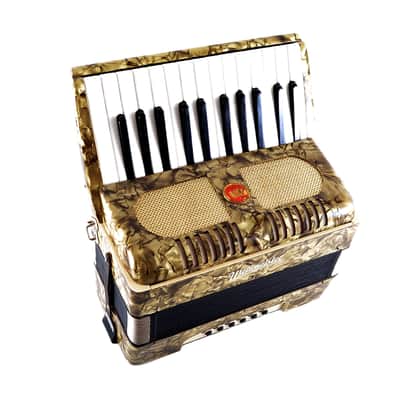 Immagine Vintage, Rare, German Made, Top Quality Accordion Weltmeister - 12 bass + Original Hard Case & Straps - from the Golden Era - 10