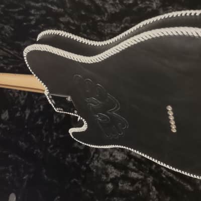 2009 Fender Telecaster USA Highway One (Hwy 1 Tele) w/Waylon Jennings-style Custom Leather Cover/Wrap & G&G Hard Case image 13