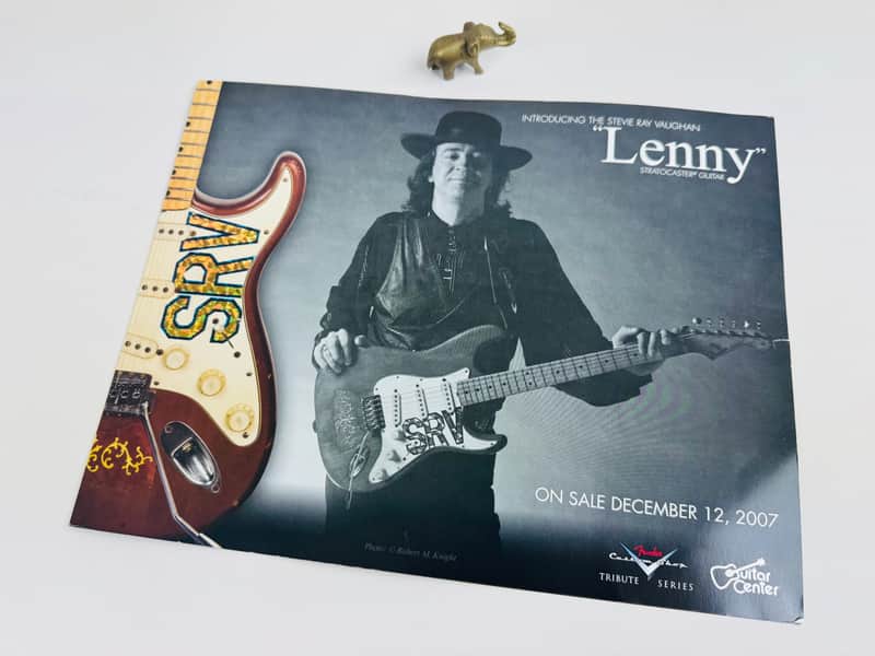 Fender Custom Shop Stevie Ray Vaughan “Lenny” Stratocaster Brochure 2007 image 1