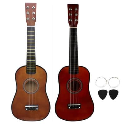 23" CHILDREN'S KIDS WOODEN ACOUSTIC GUITAR MUSICAL INSTRUMENT KID MUSICAL TOY US image 2