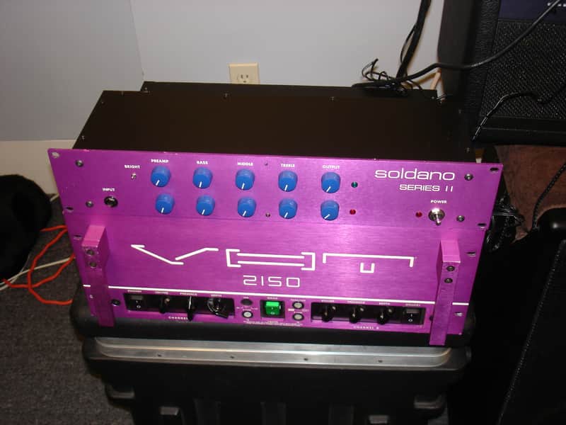 Soldano Series II SP-77 preamp  SLO modded  Purple image 1