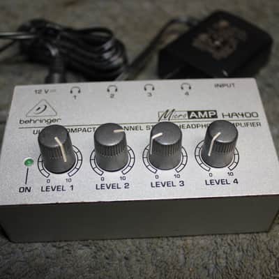 Behringer HA400/Micro Amp for Headphones (4 Channel) image 2