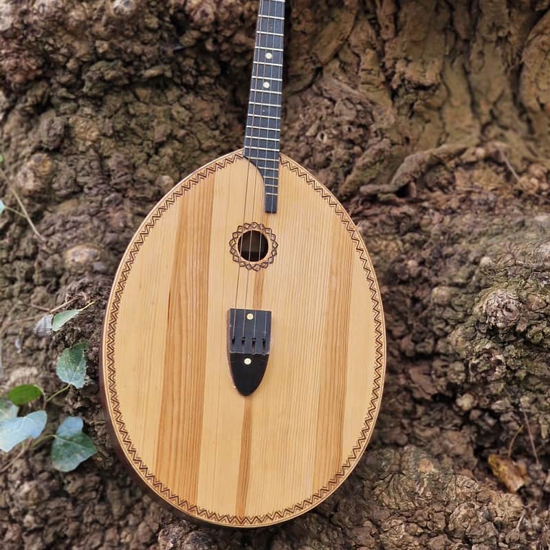 Kobza Acoustic 4 String Kobza Vihuela Ukrain Lute Folk Guitar Vintage