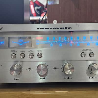 Marantz Model 2226B 26-Watt Stereo Solid-State Receiver 1970 - Silver with Metal Case image 2