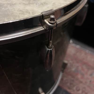 Slingerland Radio King 1948 - Faded Black Marine Pearl image 13