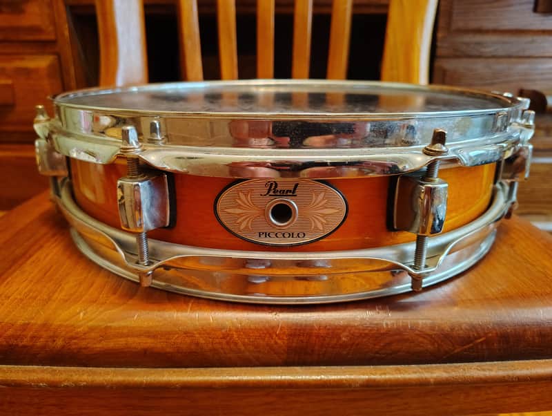 Pearl Piccolo Snare Drum 3x13 Maple 🍁 Liquid Amber image 1