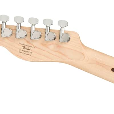 Squier Affinity Telecaster with Maple Fretboard, String Through Body 2021 - Present - 3-Tone Sunburst image 5