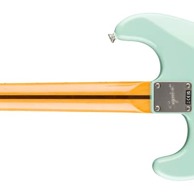 Squier Classic Vibe '50s Stratocaster HT Maple FB Parchment Pickguard Surf Green image 2