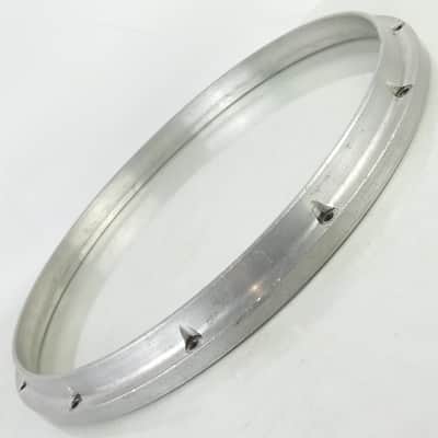 Pearl 14"12-Lug Die-Cast Championship FFX Snare Drum Batter Rim/Hoop Aluminum'01 image 5