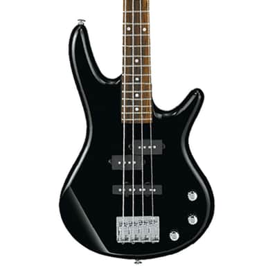 Used Ibanez GSRM20 Mikro Short-Scale 4-String Electric Bass Guitar - Black image 1