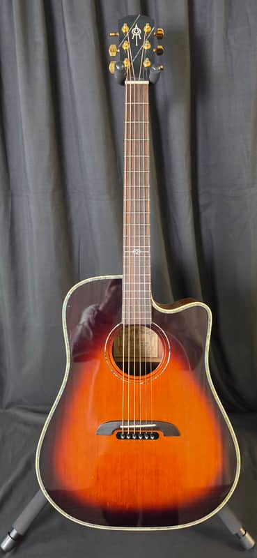 Alvarez Yairi DY1TS Dreadnought 2018 - Tobacco Sunburst Gloss image 1
